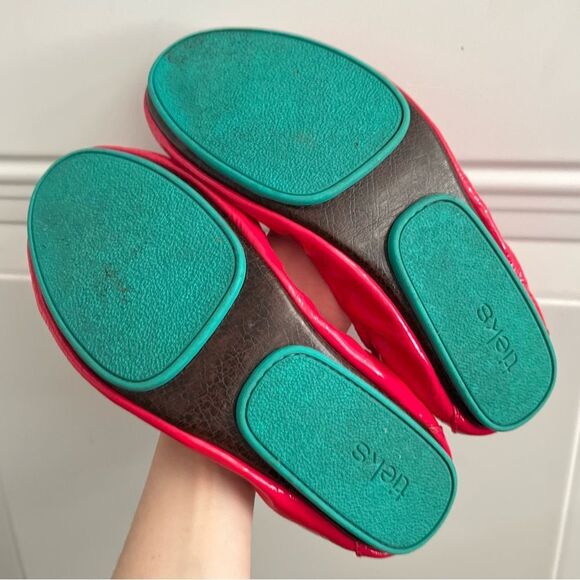 TIEKS Razzleberry Pop Pink Foldable Hot Pink Flats sz. 11 - Picture 8 of 14